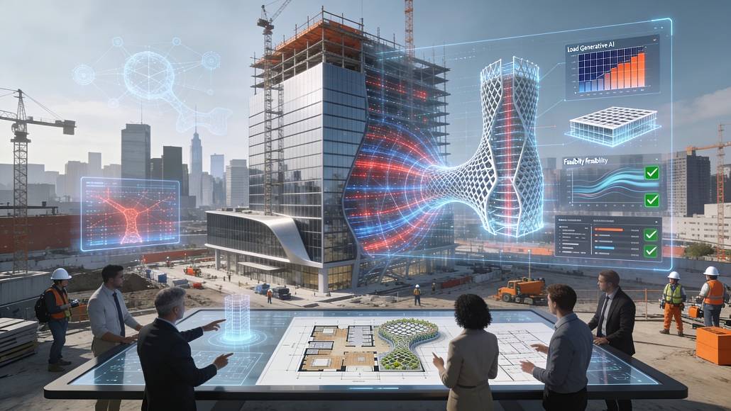 generative AI in construction design and planning