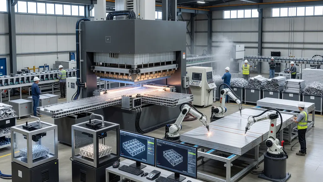 Aluminium processing construction innovations