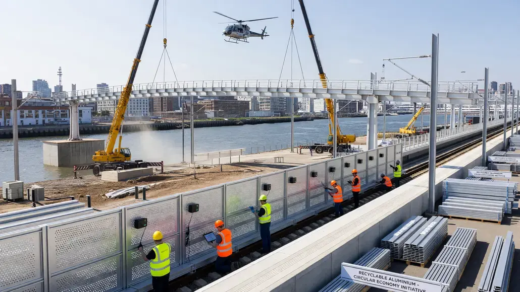 Aluminium transport infrastructure development