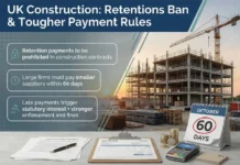 UK Construction Retentions Ban Reshapes Payment Framework Construction Retentions Ban
