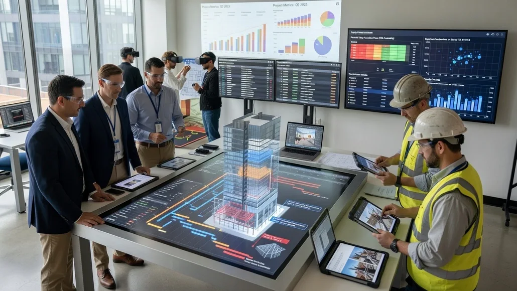 Digital construction project management