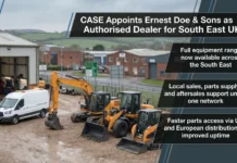 CASE Names Ernest Doe as UK Dealer for Southeast Region Ernest Doe as UK Dealer