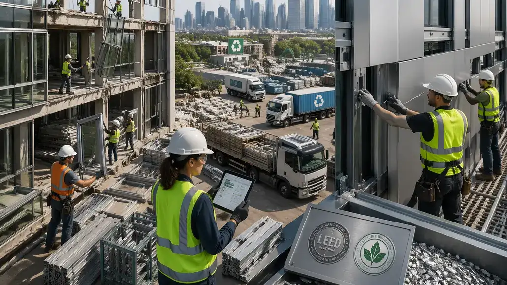 High performance aluminium alloys construction