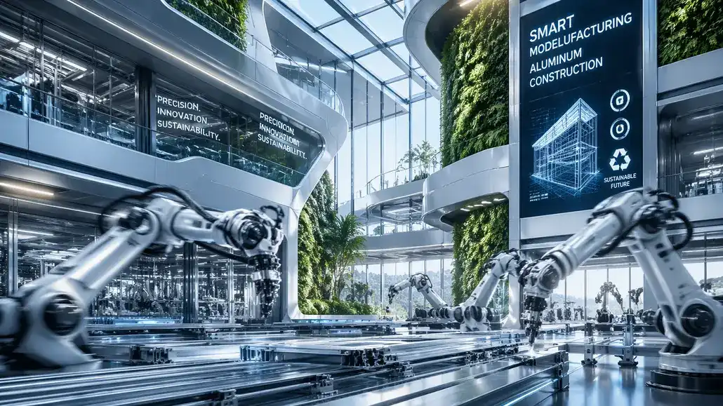 Smart aluminium construction manufacturing