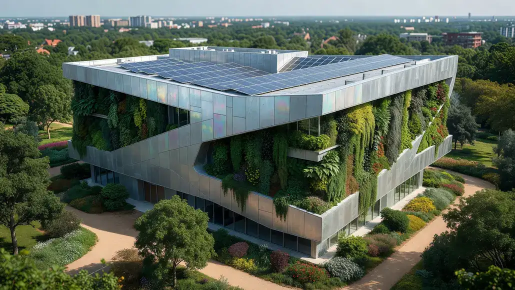 Sustainable aluminium solutions building