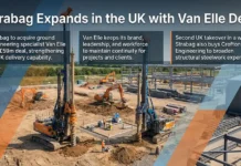 Strabag Expands UK Footprint with £59m Van Elle Acquisition Van Elle Acquisition