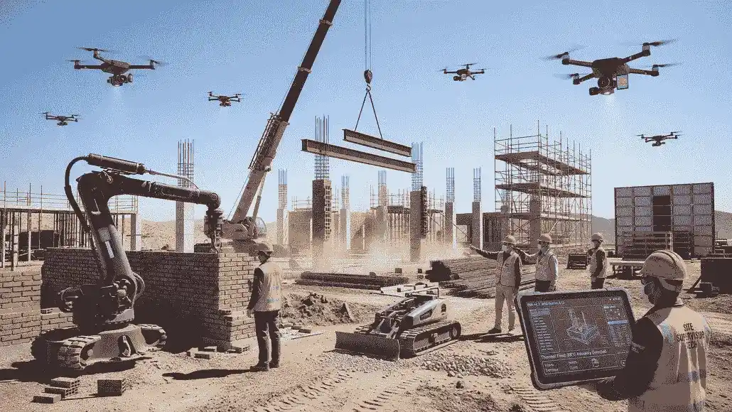 bricklaying robots and 3D printing