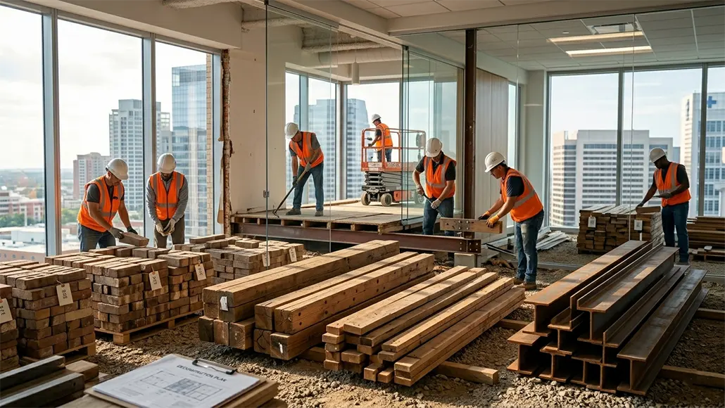 circular economy in construction material reuse