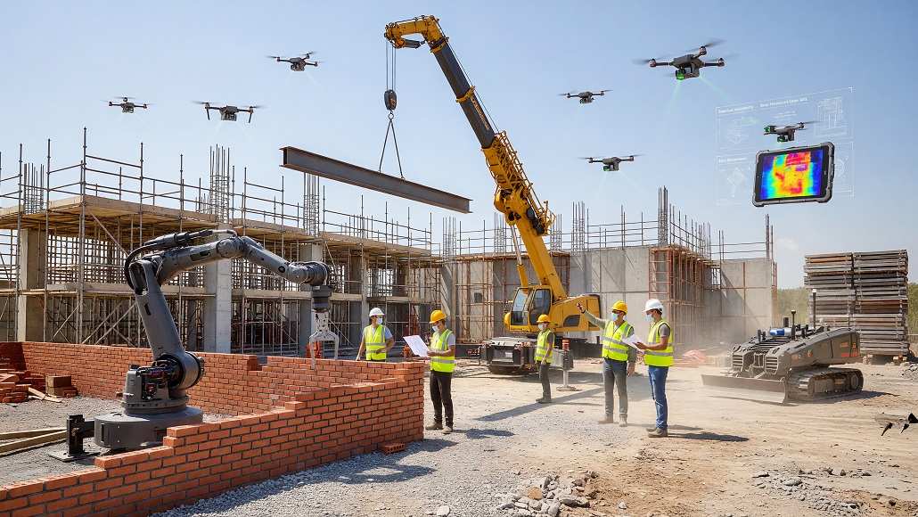 construction robotics project execution