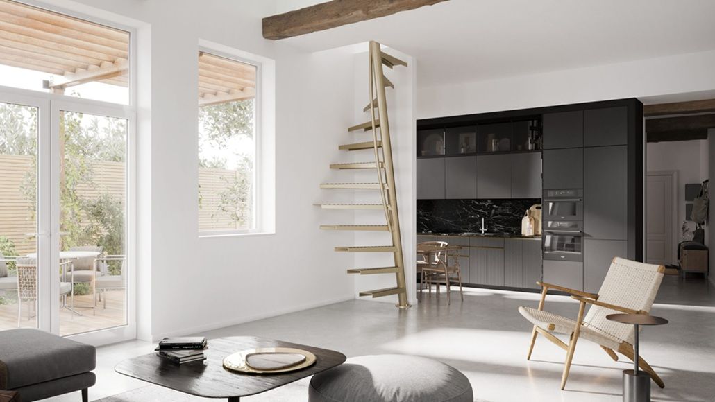 Engineering compact staircases for urban construction