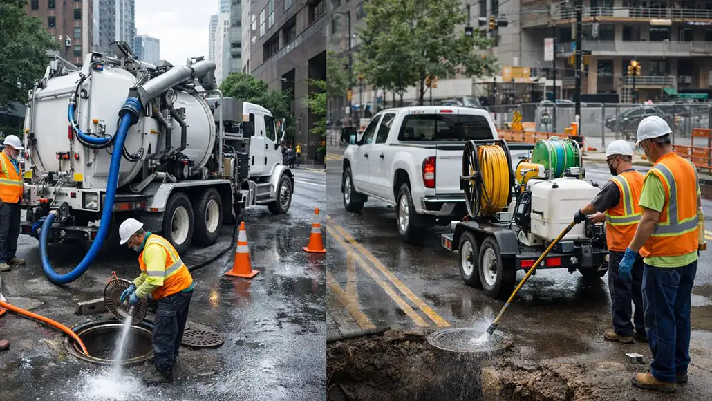 jetter truck rental Pennsylvania