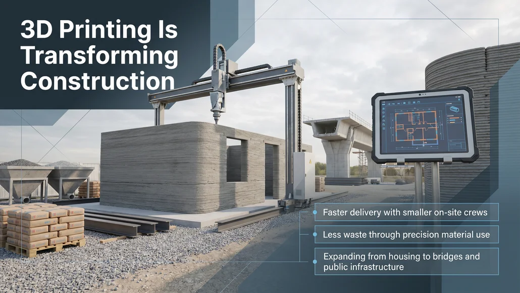 3D Printing in Construction Market