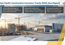 Asia Pacific Construction Insurance Trends Released by Aon Construction Insurance