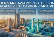 Denmark Awards $2.6 Billion for Cement Carbon Capture Denmark Awards