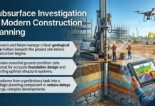 Subsurface Investigation in Modern Construction Planning Subsurface Investigation