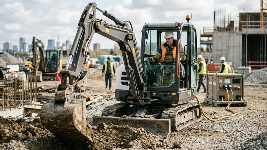 Electrification of Construction Equipment Reducing Emissions