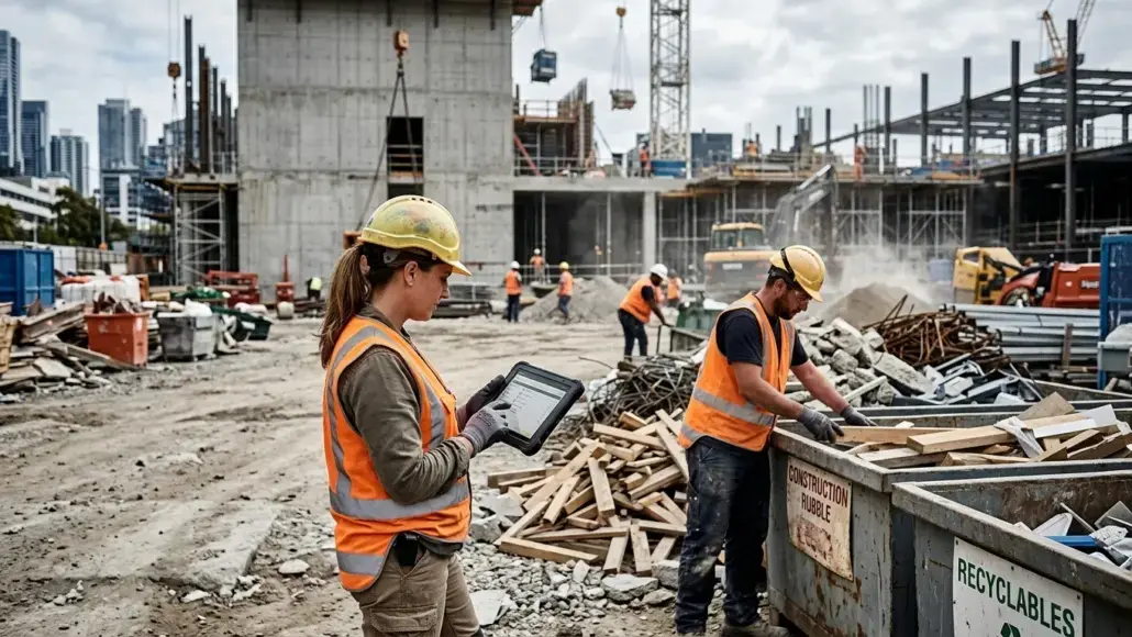 Construction Waste Tracking Enhancing Sustainability