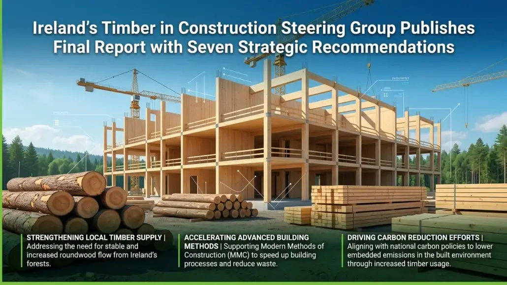 Ireland's Timber in Construction Steering Group Publishes Final Report with Seven Strategic Recommendations