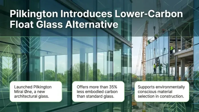Pilkington Introduces Lower-Carbon Float Glass Alternative