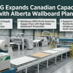 USG Expands Canadian Capacity with Alberta Wallboard Plant
