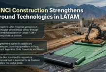 VINCI Construction Strengthens Ground Technologies in LATAM VINCI Construction Strengthens Ground Technologies in LATAM