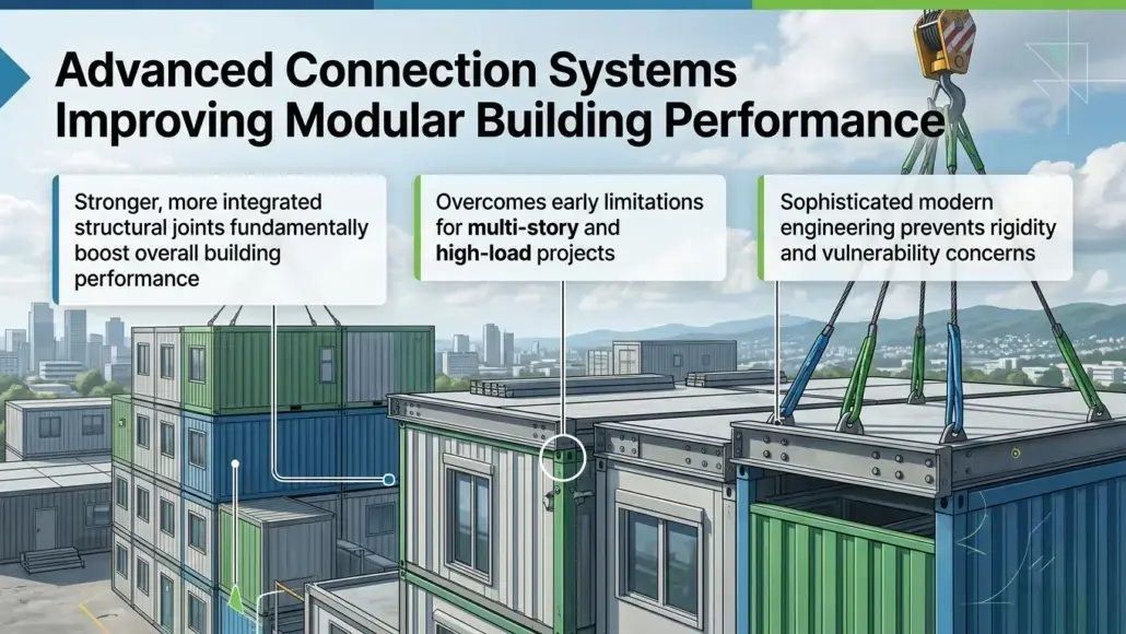 Advanced Connection Systems Improving Modular Building Performance