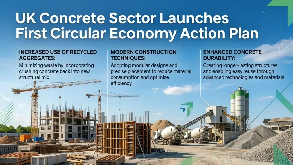 UK Concrete Sector Launches First Circular Economy Action Plan