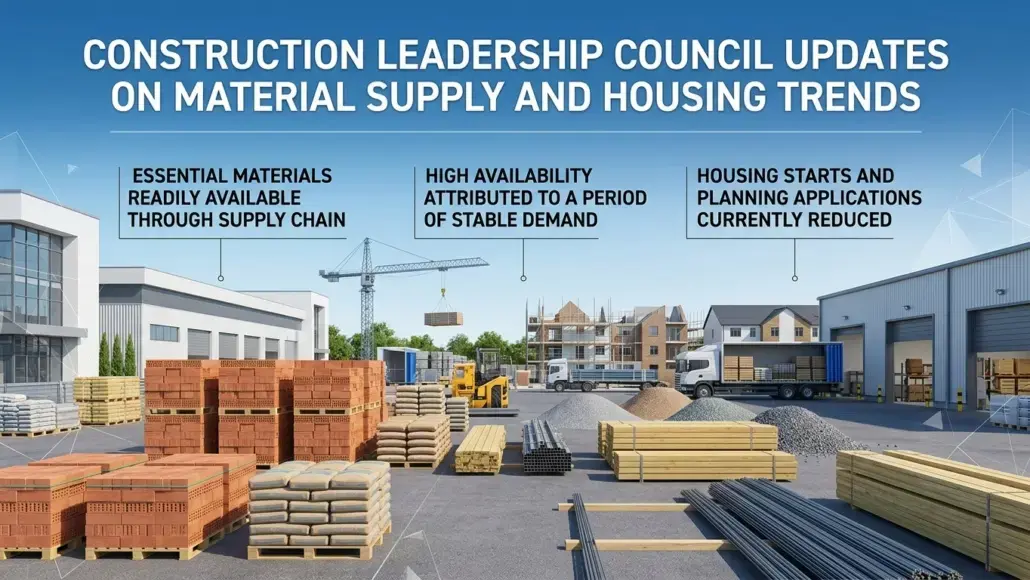 Construction Leadership Council Updates on Material Supply and Housing Trends