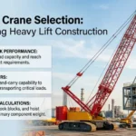 Crawler Crane Selection