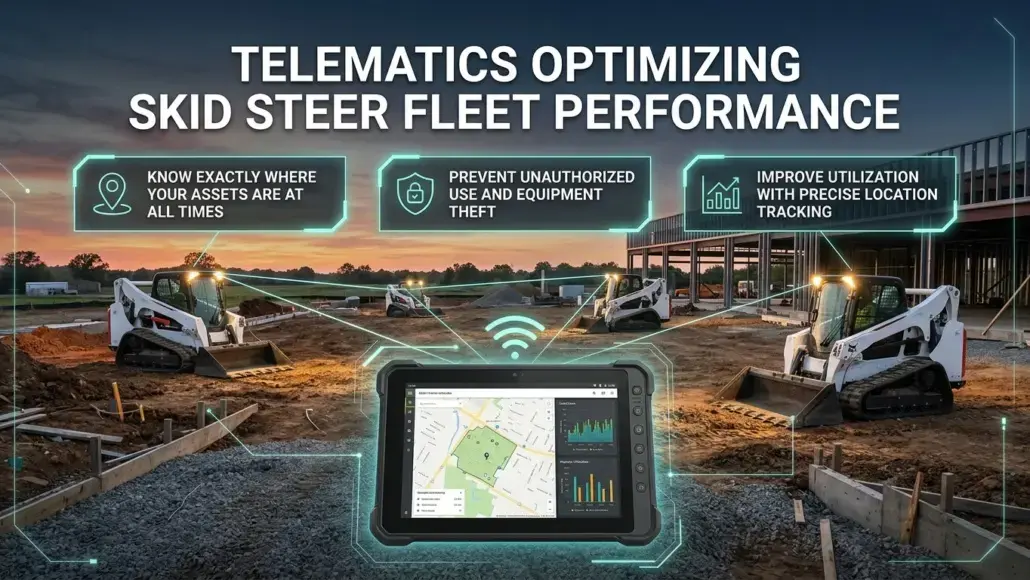 Telematics Optimizing Skid Steer Fleet Performance