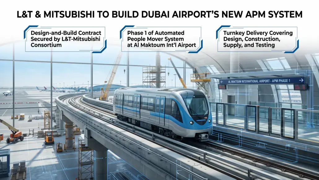 Al Maktoum Airport: APM-LT Mitsubishi Consortium Secures $560M Design and Build Contract in Dubai