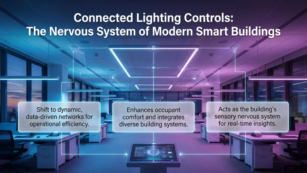 Connected Lighting Controls Advancing Smart Building Infrastructure