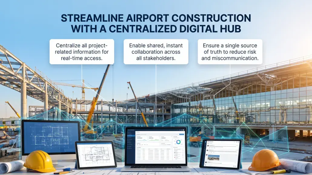 Construction Data Platforms Improving Airport Project Collaboration