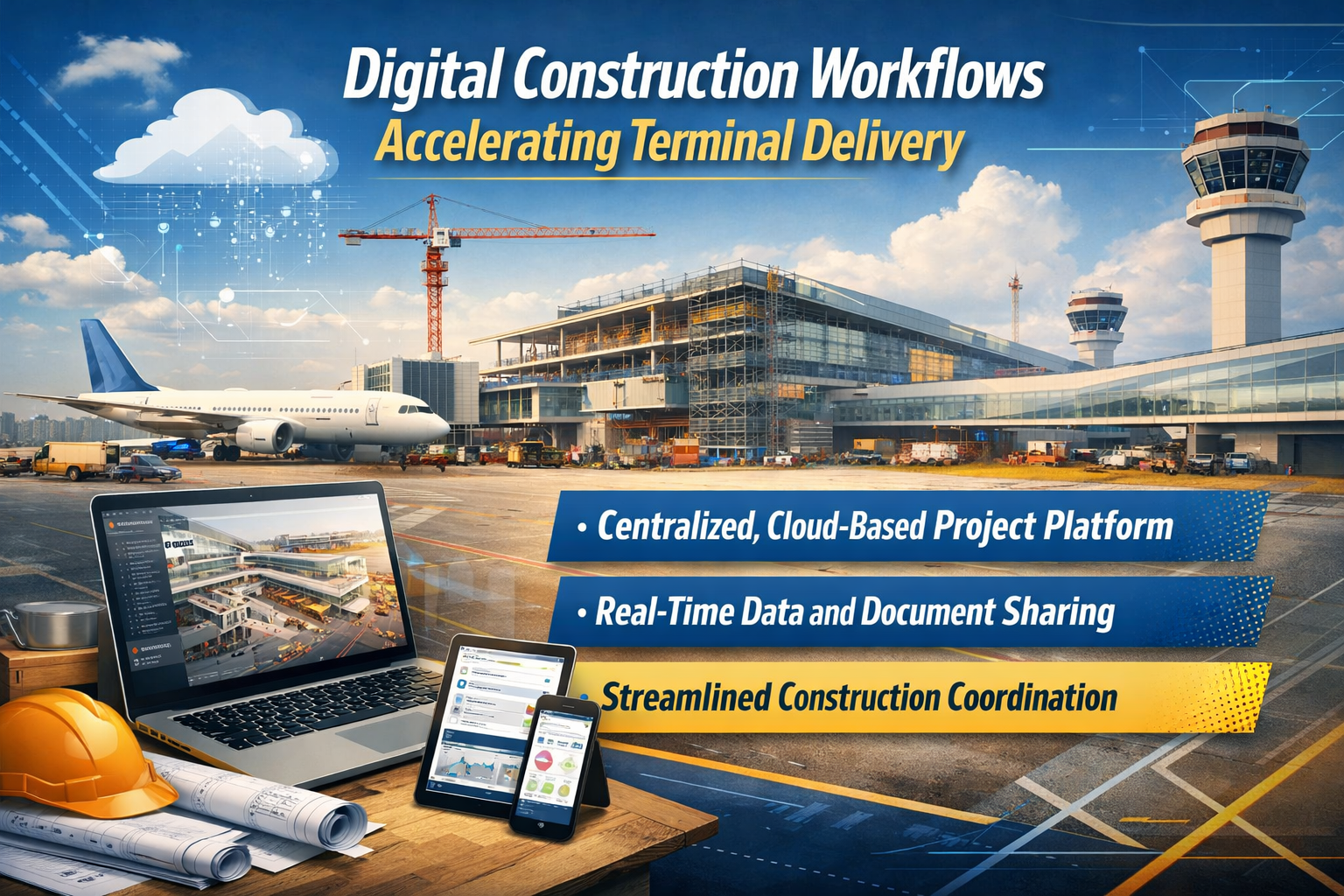 Digital Construction Workflows Accelerating Terminal Delivery