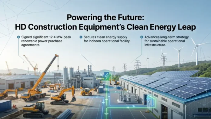 HD Construction Equipment Expands Renewable Power Deals