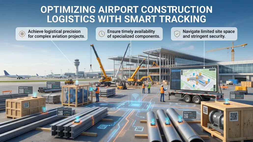 Smart Material Tracking Improving Airport Construction Supply Chains