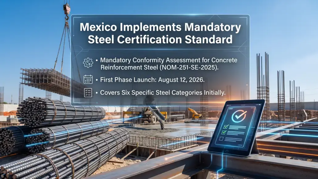 Mexico Implements Mandatory Steel Certification Standard