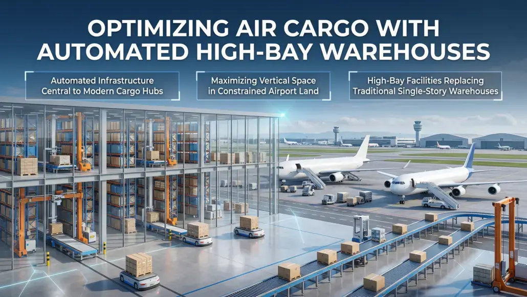 Automated Warehouse Infrastructure Supporting Modern Cargo Terminals