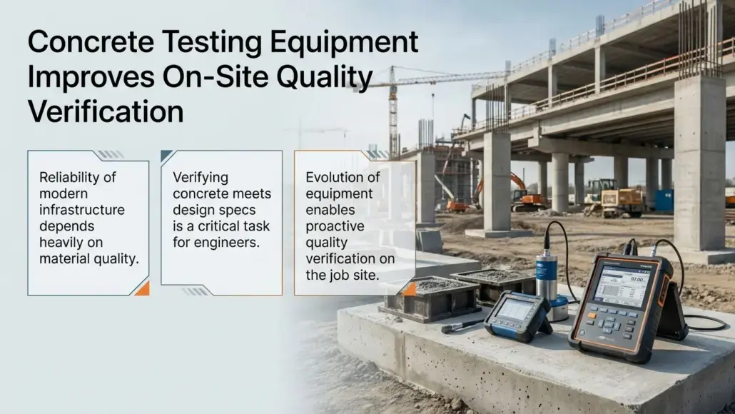 Concrete Testing Equipment Improving On-Site Quality Verification