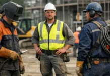 What should you wear on a general construction site? What should you wear on a general construction site?
