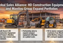 HD Construction Equipment and Manitou Group Form Strategic Sales Partnership HD Construction Equipment and Manitou Group Form Strategic Sales Partnership