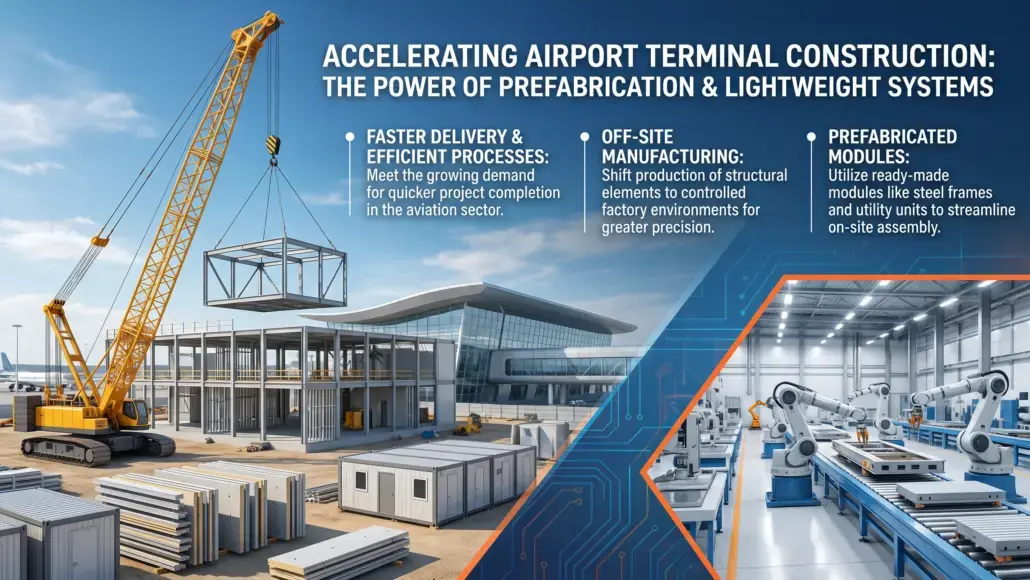Lightweight Structural Systems Improving Terminal Construction Efficiency