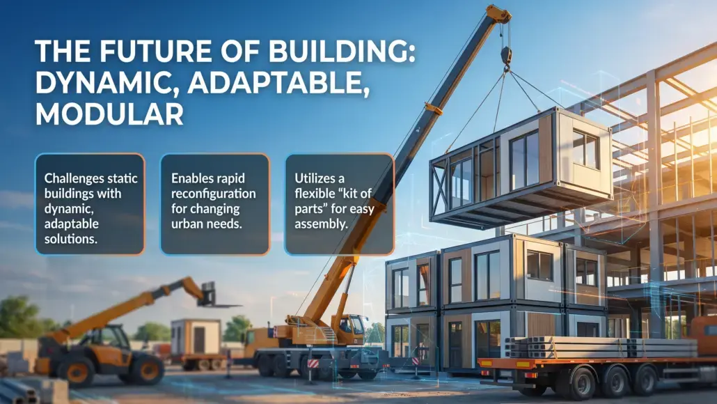 Modular Construction Enabling Flexible Building Reconfiguration