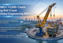 World’s First 14,000-Tonne Ring Rail Crane Rolls Off XCMG Assembly Line World's First 14,000-Tonne Ring Rail Crane Rolls Off XCMG Assembly Line