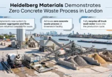 Heidelberg Materials Demonstrates Zero Concrete Waste Process in London Heidelberg Materials Demonstrates Zero Concrete Waste Process in London