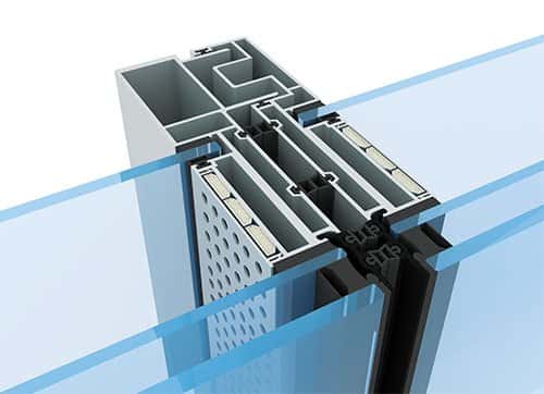 Aluminium Extrusion Facade Integration