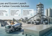 Low-Carbon Concrete Solution Launched by Chryso and Ecocem Low-Carbon Concrete Solution Launched by Chryso and Ecocem