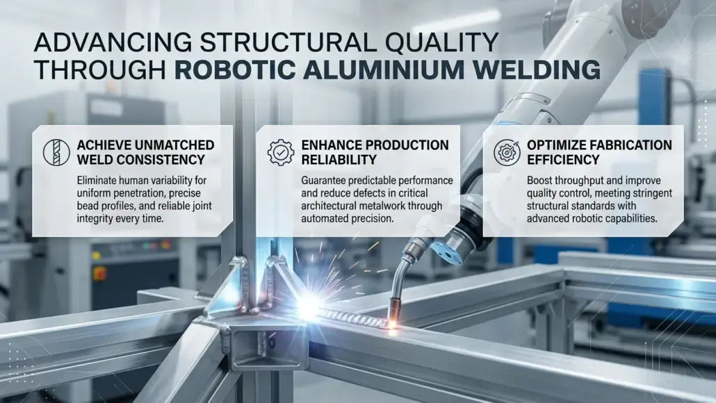 Ensuring Structural Quality via Robotic Aluminium Welding