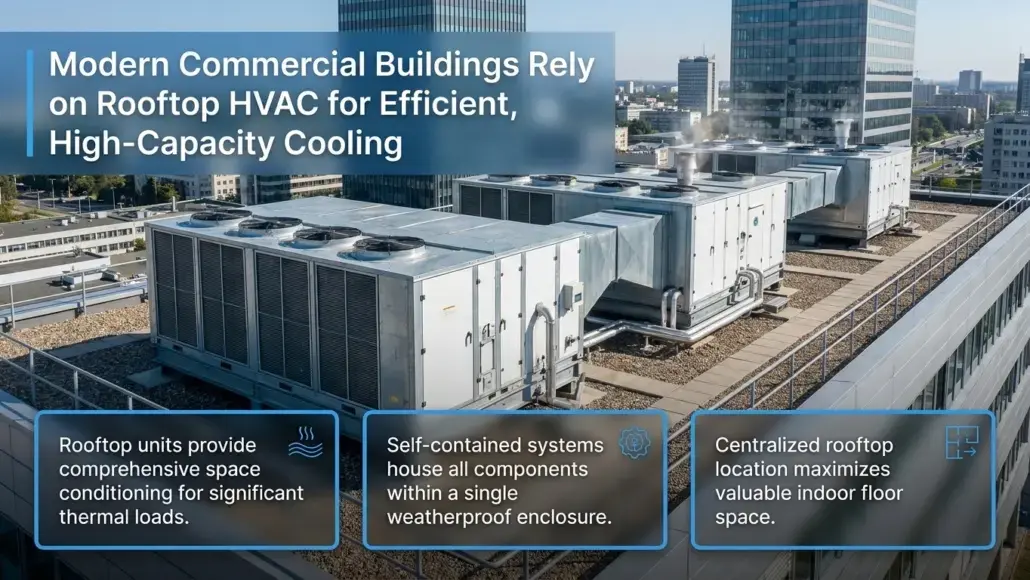 Rooftop HVAC Units Improving Commercial Building Cooling
