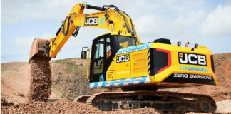 JCB develops construction's first hydrogen-fuelled excavator